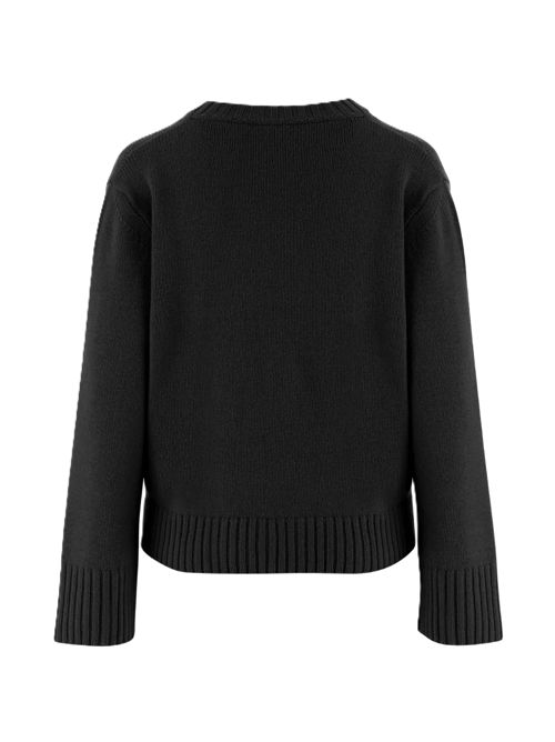 Maglione girocollo Oliver Lattughi | D372WSBLACK